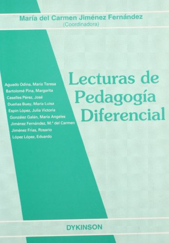 Libro Lecturas De Pedagogia Diferencial De Maria Del Carmen