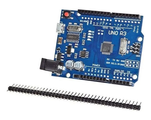 Uno R3 Smd Puerto Microusb Compatible Con Ide Arduino S/cabl