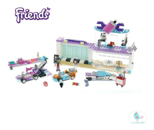 Lego Friends Taller De Tuneo Creativo Con 2 Karts 41351 Cantidad De Piezas 413