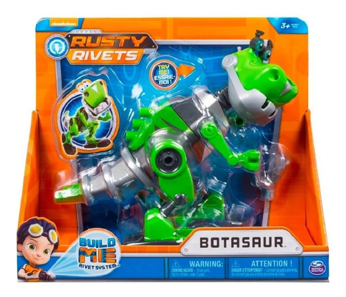 Robot Dinosaurio Rusty Rivets Botasaur Spin Master 29c Soni2