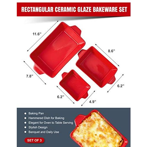 Juego De Utensilios De Cocina De Cerámica Esmaltada Re...