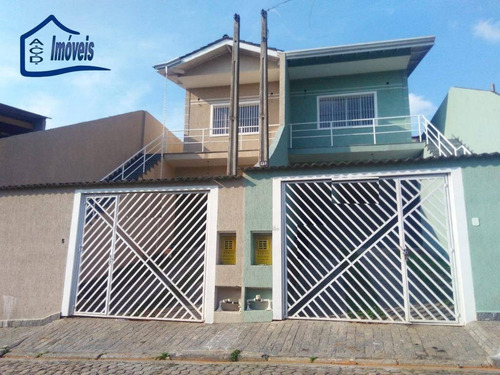 Sobrado Com 3 Dormitórios, 146 M² - Venda Por R$ 560.000,00 Ou Aluguel Por R$ 2.500,00/mês - Centro - Arujá/sp - So0102