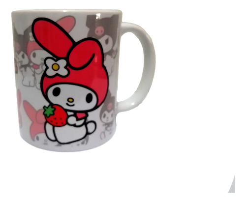 Taza Mug Sublimada 11 Oz Melody Sanrio Personalizada