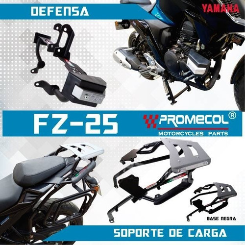 Defensa Sliders Moto Yamaha Fz25 Marca Forze By: Promecol