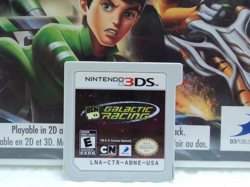 Imagem 2 de 3 de Bem 10 Galactc Racing - Nintendo 3ds - Em 12x Sem Juros !