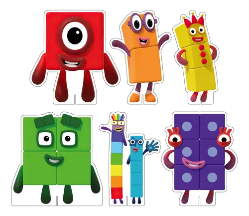 comprar Kit Display De Mesa Festa Infantil Numberblocks