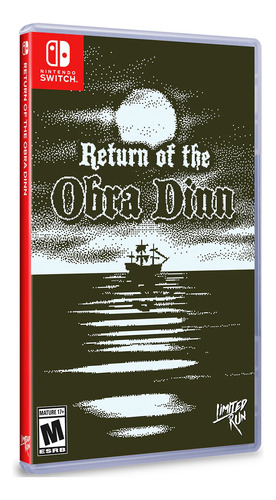 Return Of The Obra Dinn Limited Run Nintendo Switch