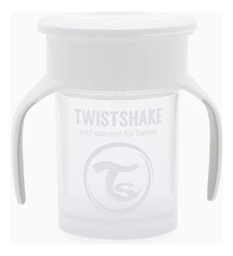 Twistshake Vaso 360 Cup 230ml 6+m Color Blanco