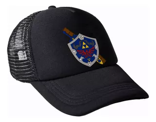 Gorra Zelda Escudo Trifuerza Poder Sabiduria Y Valor Unisex