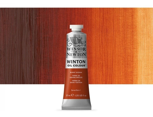 Óleo Winsor Newton 2 Burnt Sienna Tierra Siena Tost 37ml 074