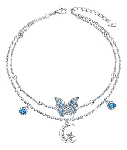Tobillera Ajustable Plata