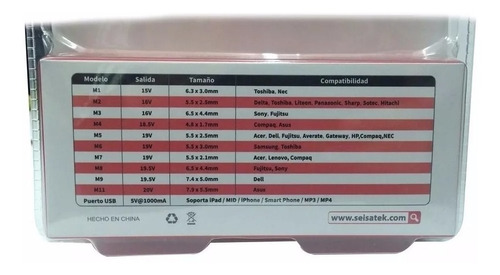 Imagen 3 de 5 de Cargador Universal Para Notebook Automatico 90w Dn-a903