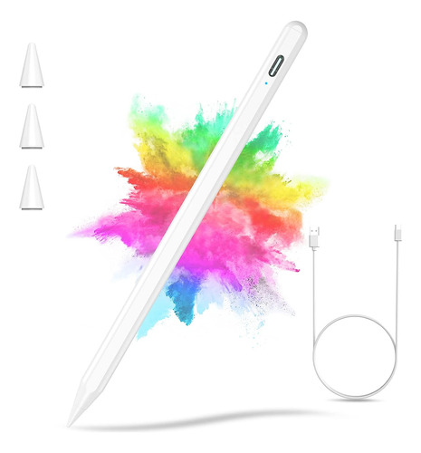 S Pen Para iPad Apple 10th/9th iPad Pro 11 iPad Air Blanco