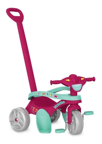 Triciclo Mototico Motoca Infantil Passeio & Pedal