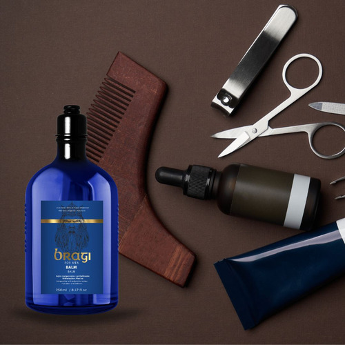 Balm Para Barba E Cabelo Pele Hidrata E Modela 250ml