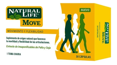 Natural Life Move Articulaciones Flexibilidad 30 Capsulas