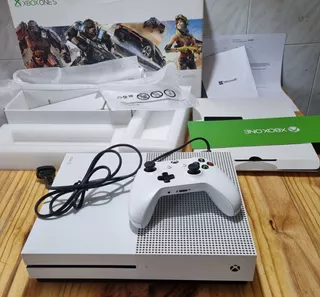 Impecable! Xbox One S 500gb S Color Blanco + Joystick