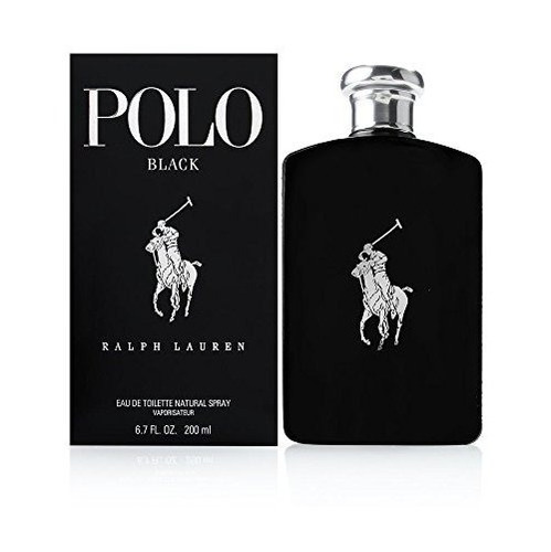 Polo Negro Por Ralph Lauren Para Hombres 0,5 Oz Edt Qdown