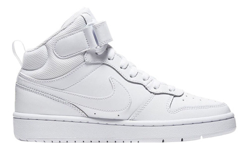 Nike Bota Junior Nike Court Borough Mid 2 Cd7782-100 Blanco 