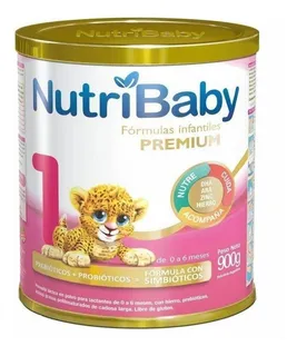 Leche de fórmula en polvo sin TACC Ethical Nutrition NutriBaby 1 en lata de 900g - 0 a 6 meses