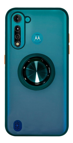Funda Para Moto Motorola Protector Acrilico + Mica Completa