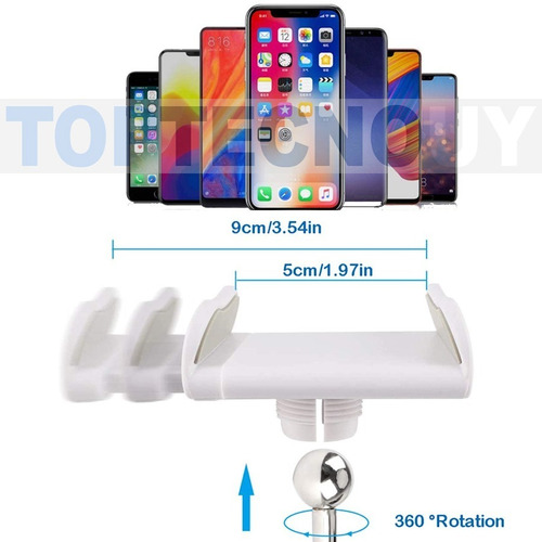 Imagen 4 de 7 de Soporte Celular Tablet Escritorio Mesa Brazo Extensible Pro®