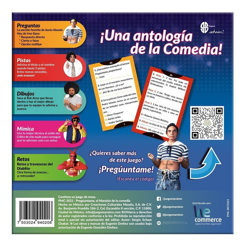 Pregúuntame, El Maratón De La Comedia