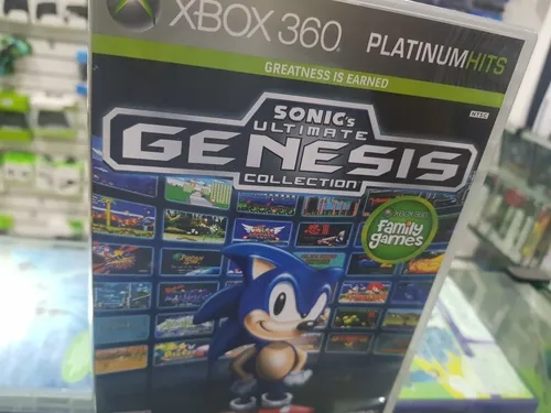 Sonic Ultimate Genesis Collection Xbox 360 Midia Fisica