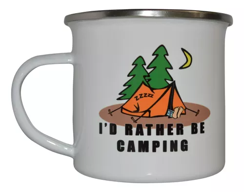 TeamFar Taza de café, taza de esmalte de té de 12 onzas, vasos de bebida de  campamento, blanco/azul/…Ver más TeamFar Taza de café, taza de esmalte de