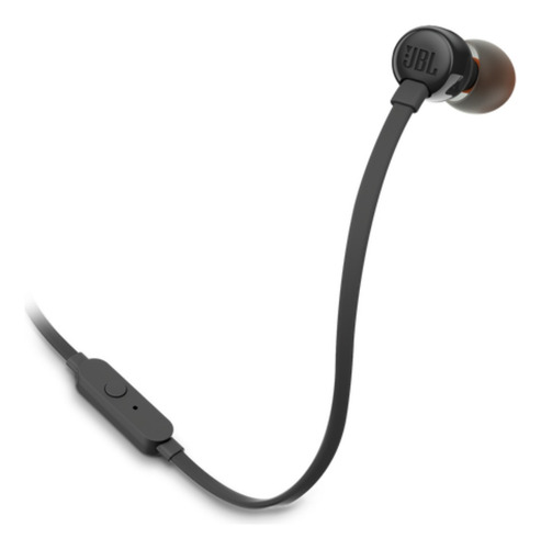 Audifono Jbl Tune 110 In Ear Negro Con Microfono