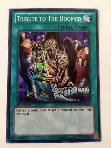 Tribute To The Doomed - Super Rare    Bpw2