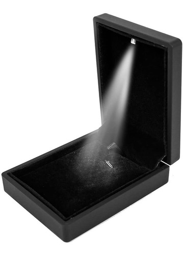 Caja Colgante Caja De Almacenamiento Joyero Con Luz Led