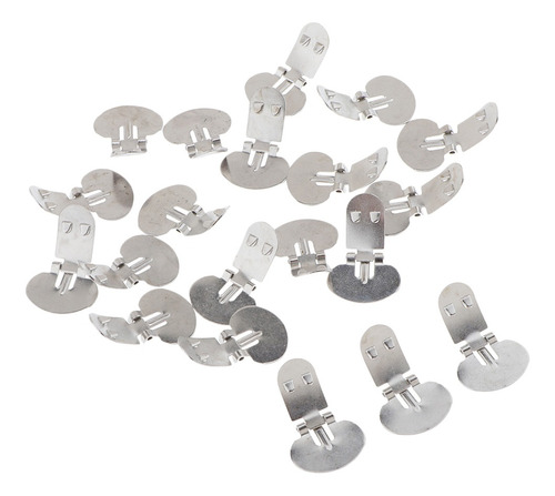 20pack Clips De Ropa De Zapatos En Blanco Plano De Acero