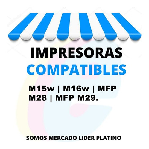 Imagen 9 de 9 de Toner Alternativo Cf248a Con Chip Para M15w Mfp M28 Mfp29