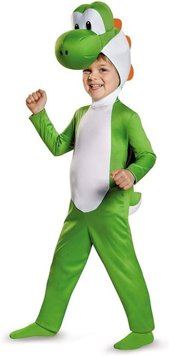 Disfraz De Yoshi De Disguise, Para Niños, M (3t-4t), Un Solo
