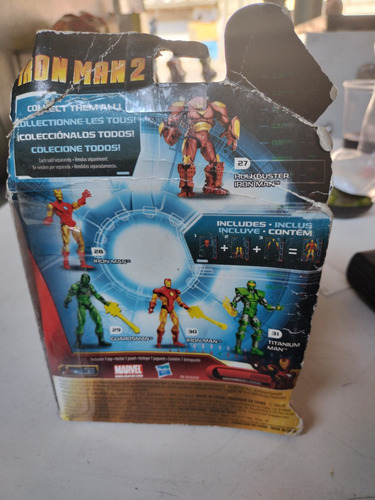 Figura De Acción Iron Man 2 Cómic Series Tamaño Universe (Usado)