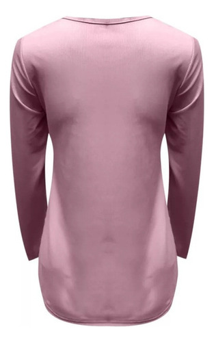 Camisa De Punto De Manga Larga De Invierno Para Mujer