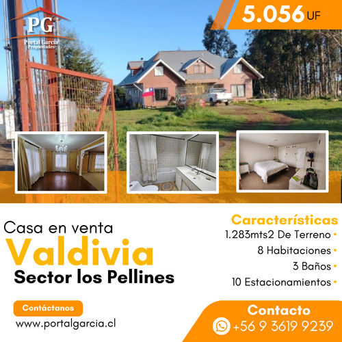 Venta Casa 8hab 3ba Los Pellines, 0