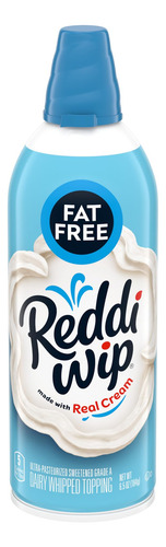 Crema De Leche Batida Sin Grasa 184 Gramos Cetogénica