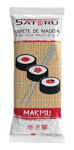 Imagen 4 de 6 de Paquete Nori+soya+vinagre+makisu+ohashi Para Sushi