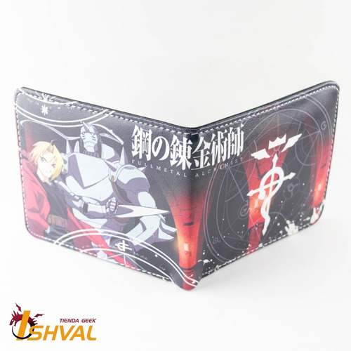 Imagen 4 de 5 de Billetera Anime - Fullmetal Alchemist - Hermanos Elric