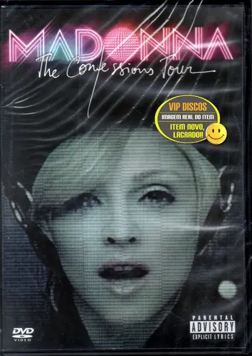 Dvd Madonna The Confessions Tour - Original Novo Lacrado