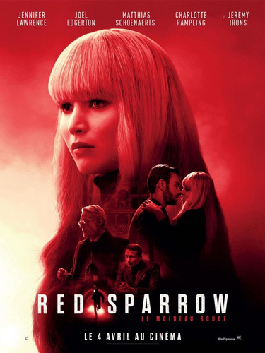 Red Sparrow - Película Dvd - Español Latino