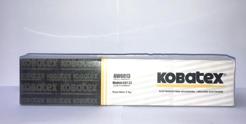 Electrodo 6013 1/8 Por 20 Kg Marca Kobatex Oferta