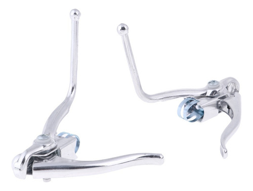 . Aleación De Aluminio Bicicleta Seguridad Dual Drop Barras