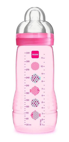 Mamadeira Mam Easy Active 330ml Rosa - 4834