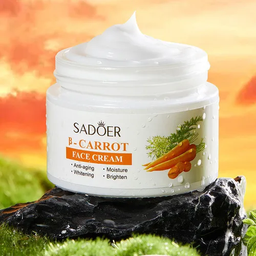 Crema Facial De Zanahoria, Crema Facial Hidratante, Reafirma