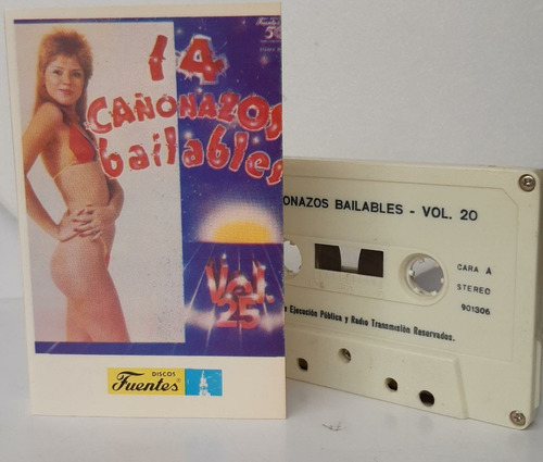 14 Cañonazos Bailables Vol.25 Cassette