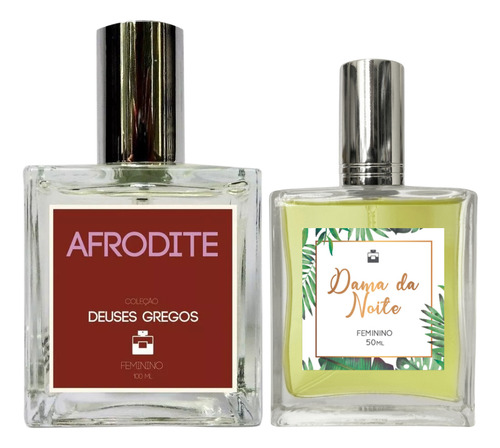 Perfume Feminino Afrodite 100ml + Dama Da Noite 50ml