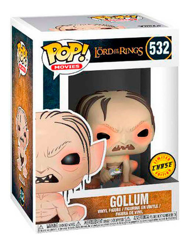 Funko Pop, Gollum 532 - The Lord Of The Rings Chase